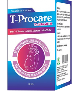 Viên uống T Procare Tasuamum 60 viên / hộp