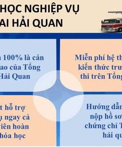 Đào tạo chuyên viên khai hải quan điện tử nhân viên làm thủ tục hải quan