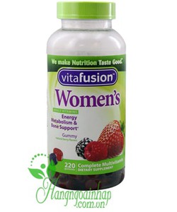 Kẹo dẻo Vitamin Vitafusion Women s Multivitamin 220 viên cho phụ nữ