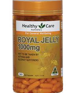 Sữa Ong chúa Royal Jelly HealthyCare 1000mg Trắng da, đẹp dáng