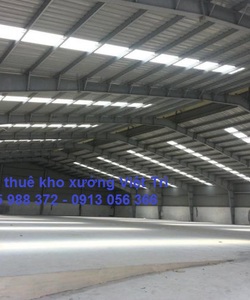 Cho thuê nhà xưởng chính chủ tại Cụm công nghiệp Bạch Hạc, Việt Trì, Phú Thọ