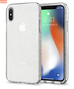 Ốp lưng Iphone X Spigen Liquid Crystal Glitter kim tuyến USA