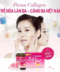 Collagen Purun 10.000mg nước uống collagen hàm lượng cao 5 trong 1 từ Nhật