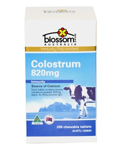 Sữa bò non nguyên chất Úc Blossom Colostrum Powder dạng bột/viên