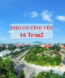 Phân lô liền kề Fairy Town trung tâm phố cổ Vĩnh Yên. LH 0972341010