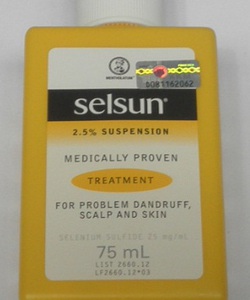 SELSUN 2.5% suspension đặc trị nấm da đầu xuất xứ australia hiệu quả cao