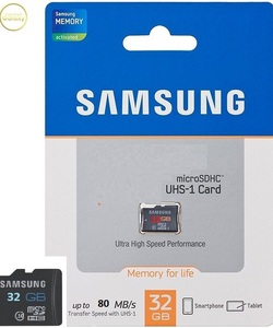 Thẻ nhớ Samsung 32G, cam kết đủ 32G, tốc độ Class 10, BH 6 tháng
