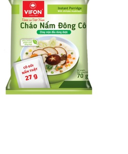 Cháo nấm đông cô