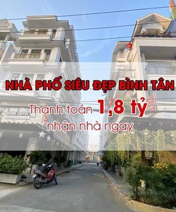 Bán nhà 4 tấm 2 mặt tiền hẻm trước sau 132/1F Mã Lò