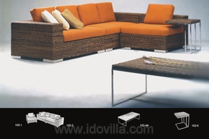 Sofa mây nhựa Liên Thắng -  LT219