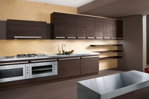 Tủ bếp laminate