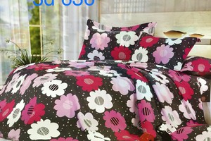 Drap cotton nhung 3D có mền 1m6