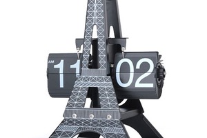 Đồng hồ lật số tháp Eiffel độc đáo tại Sản Phẩm Sáng Tạo HN