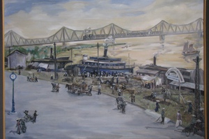 Bến cảng Sông Hồng xưa