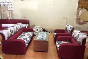 Sofa nỉ + bàn 100x50 