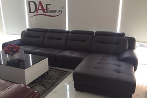 Sofa da thật giá rẻ - 0989