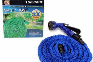 Vòi xịt giãn nở 3 lần 5m thành 15m Magic Hose