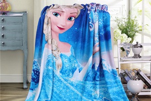 CHĂN BĂNG LÔNG hoạt hình frozen ,người nhện , ben10 , Hello