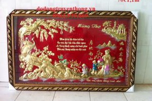 Tranh mừng thọ cụ ông cụ bà