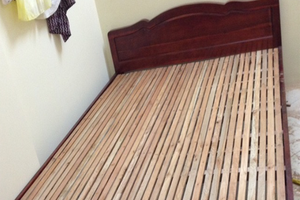 Giường ngủ gỗ tự nhiên 1m2 