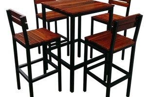 Chuyên các loại bàn ghế sắt gỗ ngoài trời cho quán cafe.