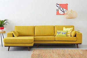 Sofa góc nỉ 2,6mx1.7m