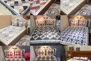 Ga gối quilt trần bông