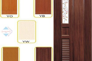 Cửa nhựa giả gỗ Y@DOOR YC - 25