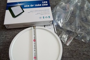 Đèn Led ốp trần hình tròn 24W D 300 mm TLC