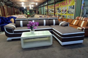 Sofa Da cho phòng khách ấn tượng, chất lượng tốt