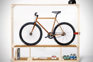 Anawood.vn - Tủ gỗ để xe đạp FS005-8