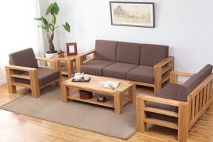 Sofa gỗ nệm | sofa gỗ tphcm, Bình Dương, Vũng Tàu