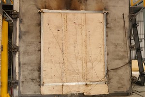 Rèm vải ngăn cháy ngăn khói vải thủy tinh anko