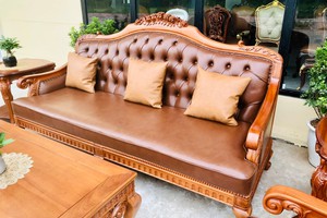 bộ sofa tân cổ điển cao cấp bộ 4 món Nội Thất Gỗ Phương Đông