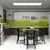Tủ bếp gỗ acrylic vân gỗ màu nâu - Nhà Bếp Xinh 02