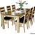 Bộ bàn ghế ăn làm bằng gỗ tự nhiên