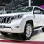 Landcruiser Prado trắng, giao ngay trong tháng 6.