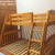 Giường tầng trẻ em giường 2 tầng gỗ tự nhiên xuất khẩu Logan