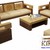 Sofa gỗ giá rẻ, bộ sofa gỗ phòng khách nhỏ