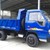 Khuyến mãi giảm giá xe ben thaco 3,45 tấn chạy bằng B2 thùng 2,8 khối bản nâng cấp thắng hơi Thaco Forland FLD345D