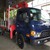 Xe tải cẩu Thaco HD650 gắn cẩu U343 tải trọng 5,4 tấn.