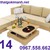 sofa gỗ phòng khách - sofa gỗ sồi q2 q7 q9