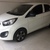 Kia morning van trắng tuyết đời 2014 biển hà nội lắp nhiều đồ