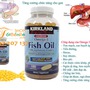 Fish Oil dầu cá hàng Mỹ 1200mg Omega-3 180v Kirkland hàng Mỹ chính hãng mua sắm online 