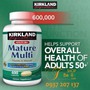 Thuốc bổ cho người lớn trên 50t Mature Multi 50+ của Kirkland hàng Mỹ xách tay chính hãng - 400 viên mua sắm online 