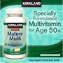 Mature Multi 50+ bổ sung đủ chất cần thiết cho người lớn trên 50t của Kirkland hàng Mỹ xách tay chính hãng - 400 viên mua sắm online 