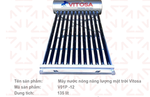 Máy nước nóng năng lượng mặt trời Vitosa 135 lít