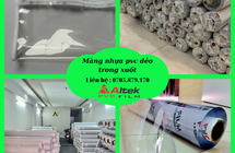 màng nhựa pvc trắng trong