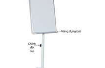 Bảng flipchart plus F2 viết bút lông Hàn Quốc KT 120x80cm