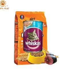 Hạt Whiskas cho mèo gói 1.2kg vị cá thu/cá biển/cá ngừ